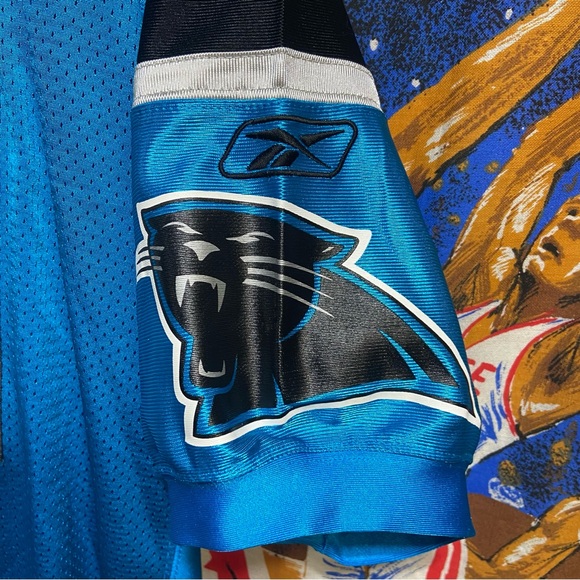 Vintage Reebok Carolina Panthers Keyshawn Johnson Football Jersey - Picture 6 of 9